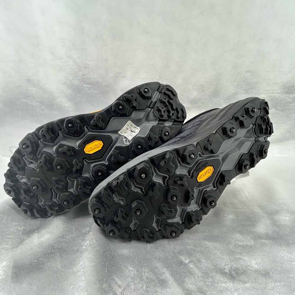 Hoka Womens Speedgoat 5 GTX Gore-Tex Spikes Shoes Size 9B Black Red - Picture 6 of 9